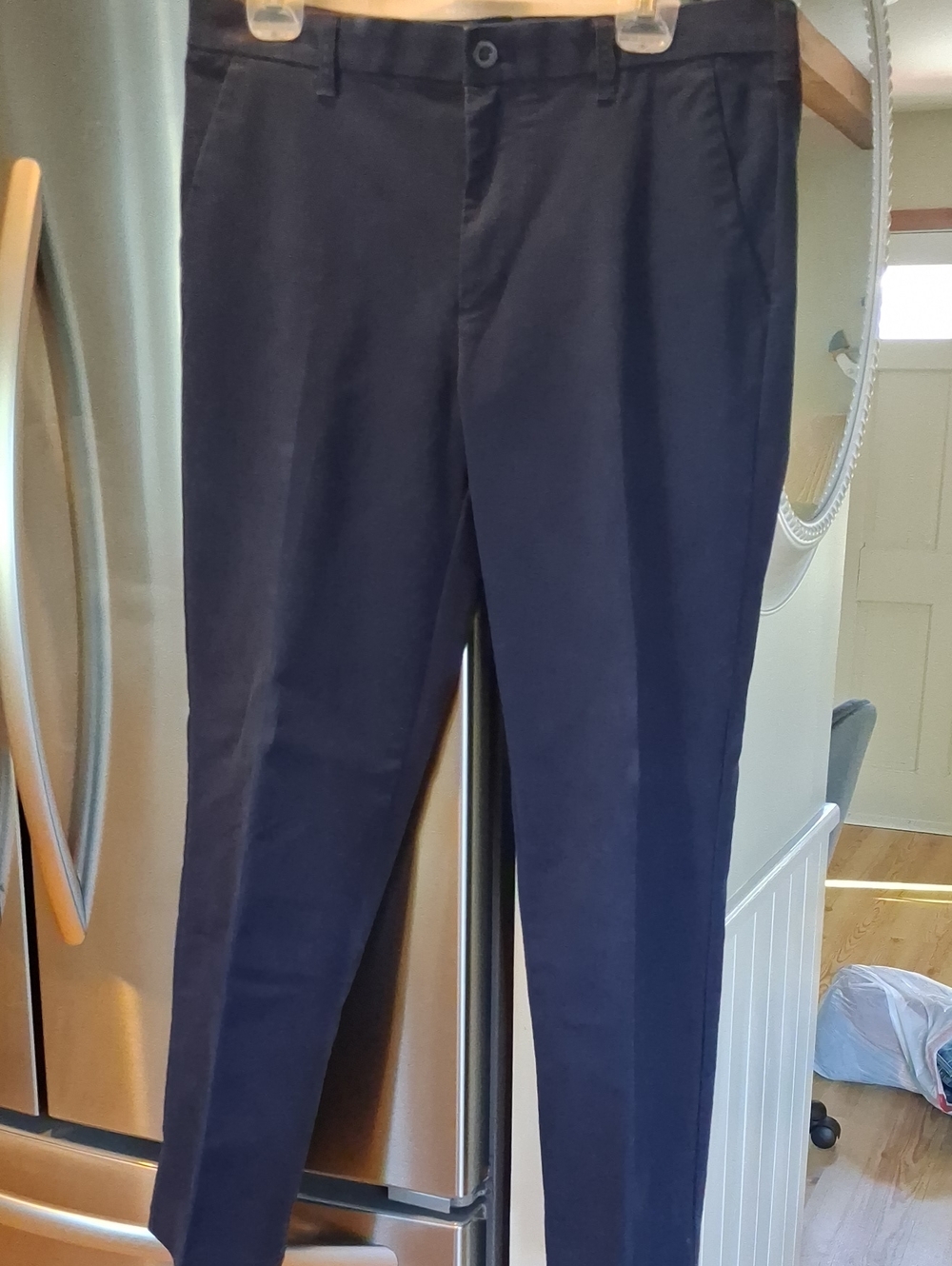 Men's Izod Navy Blue Chinos - Straight Leg